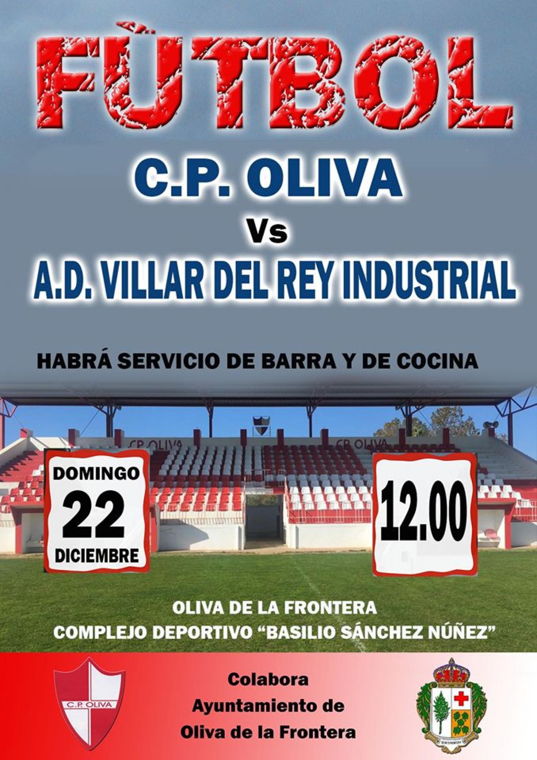 Fútbol C.P. Oliva Vs A.D. Villar del Rey Industrial