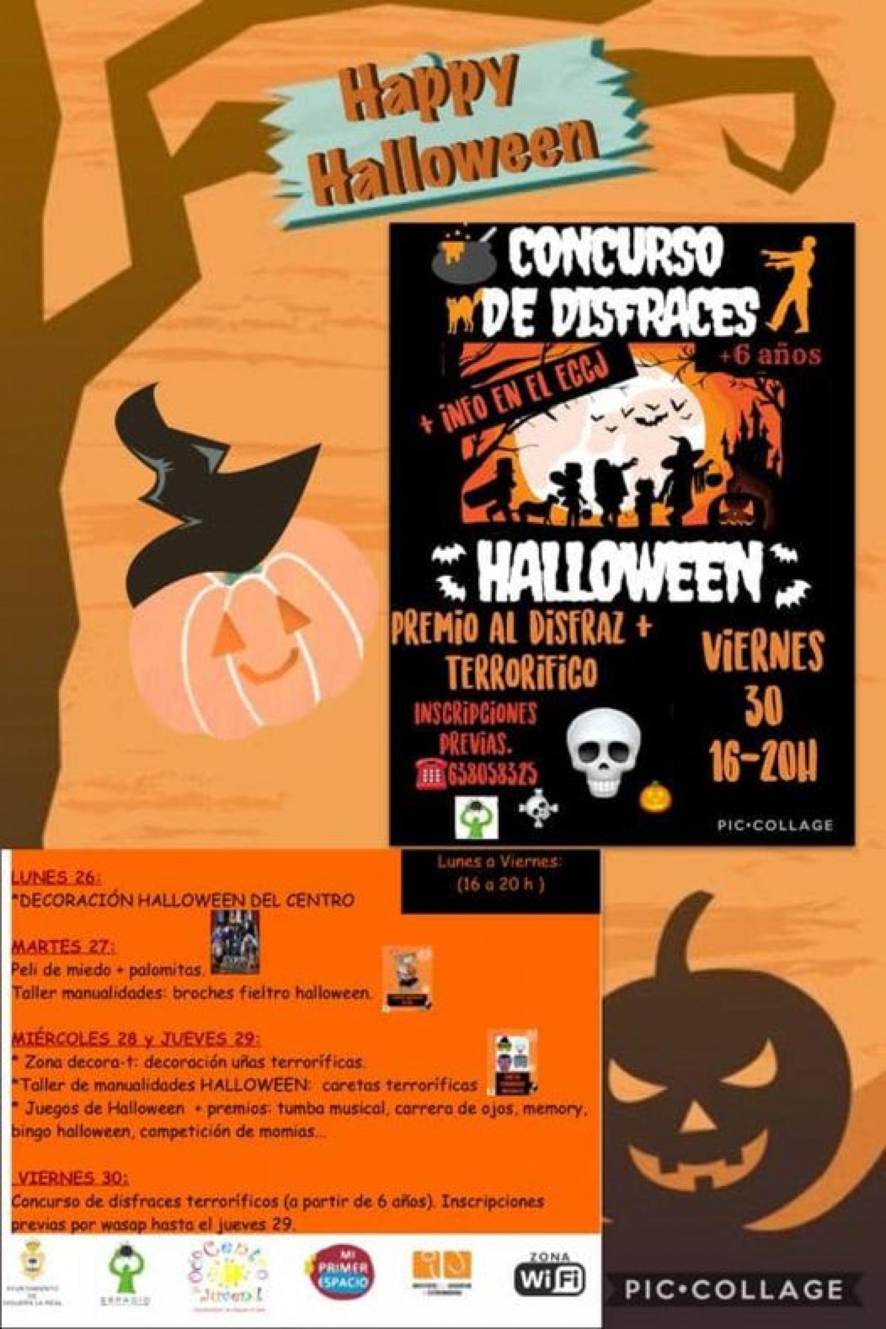 Actividades Halloween en el ECCJ Higuera la Real