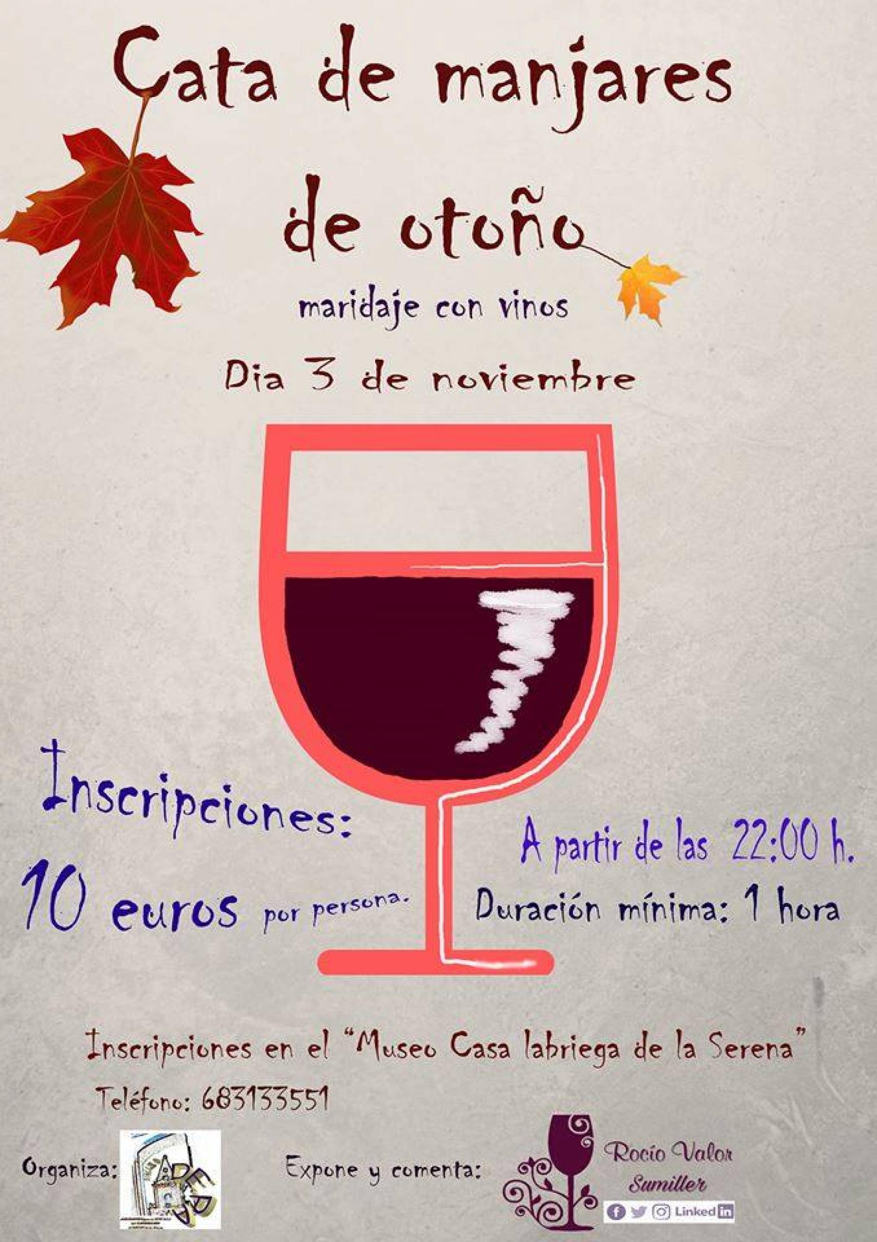 Cata Manjares de Otoño