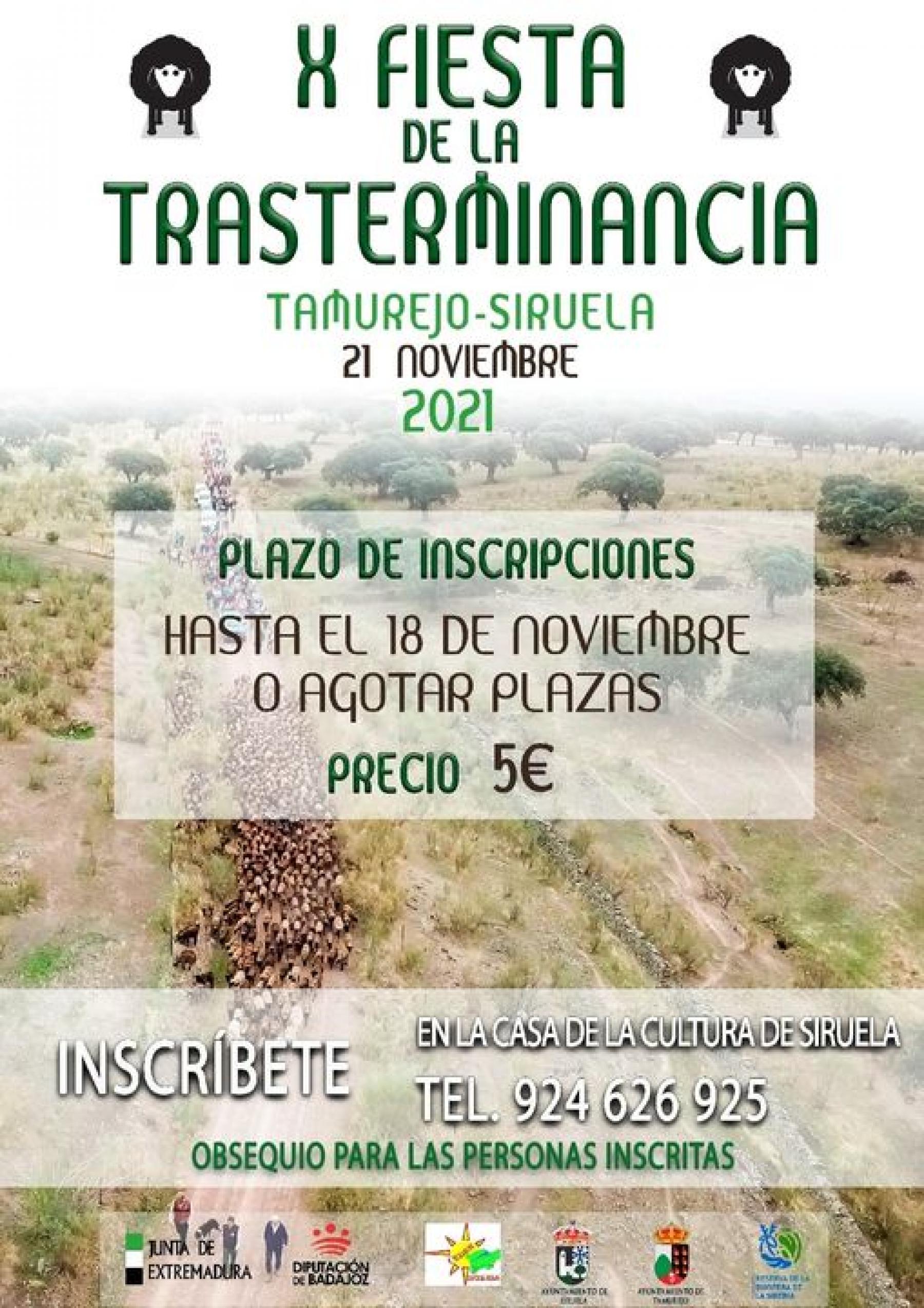 X Trasterminancia Tamurejo - Siruela